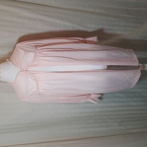 Vintage Nylon Robe Vintage Pink Lingerie (A)